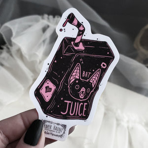 Vampire Bat Juice box Sticker