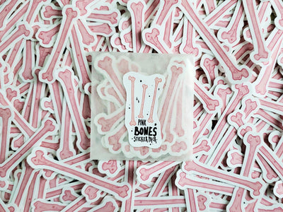 Pink Bones STICKER pack