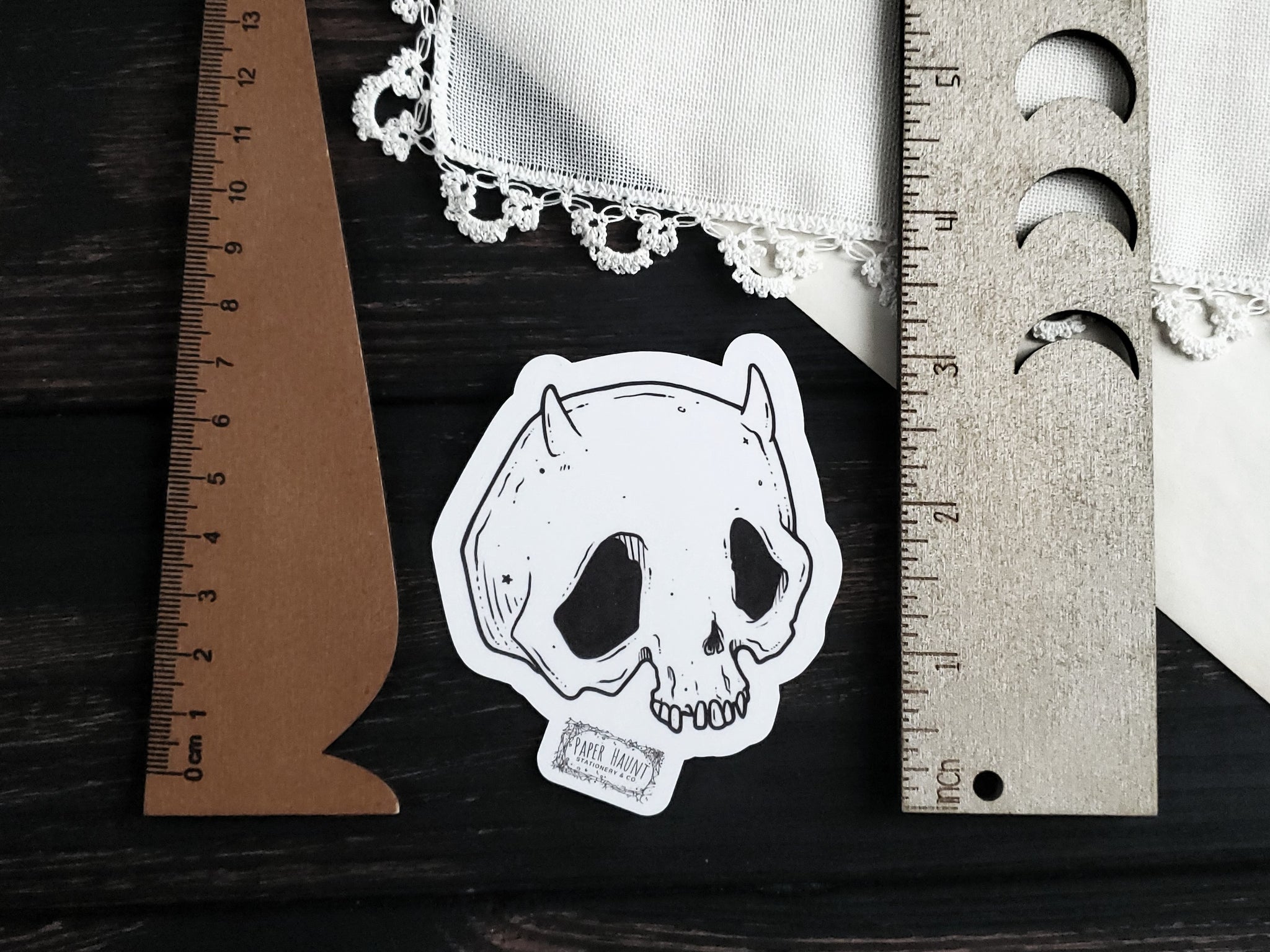 Devil Skull sticker