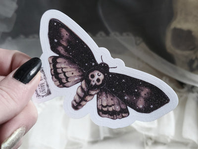 Death moth sticker