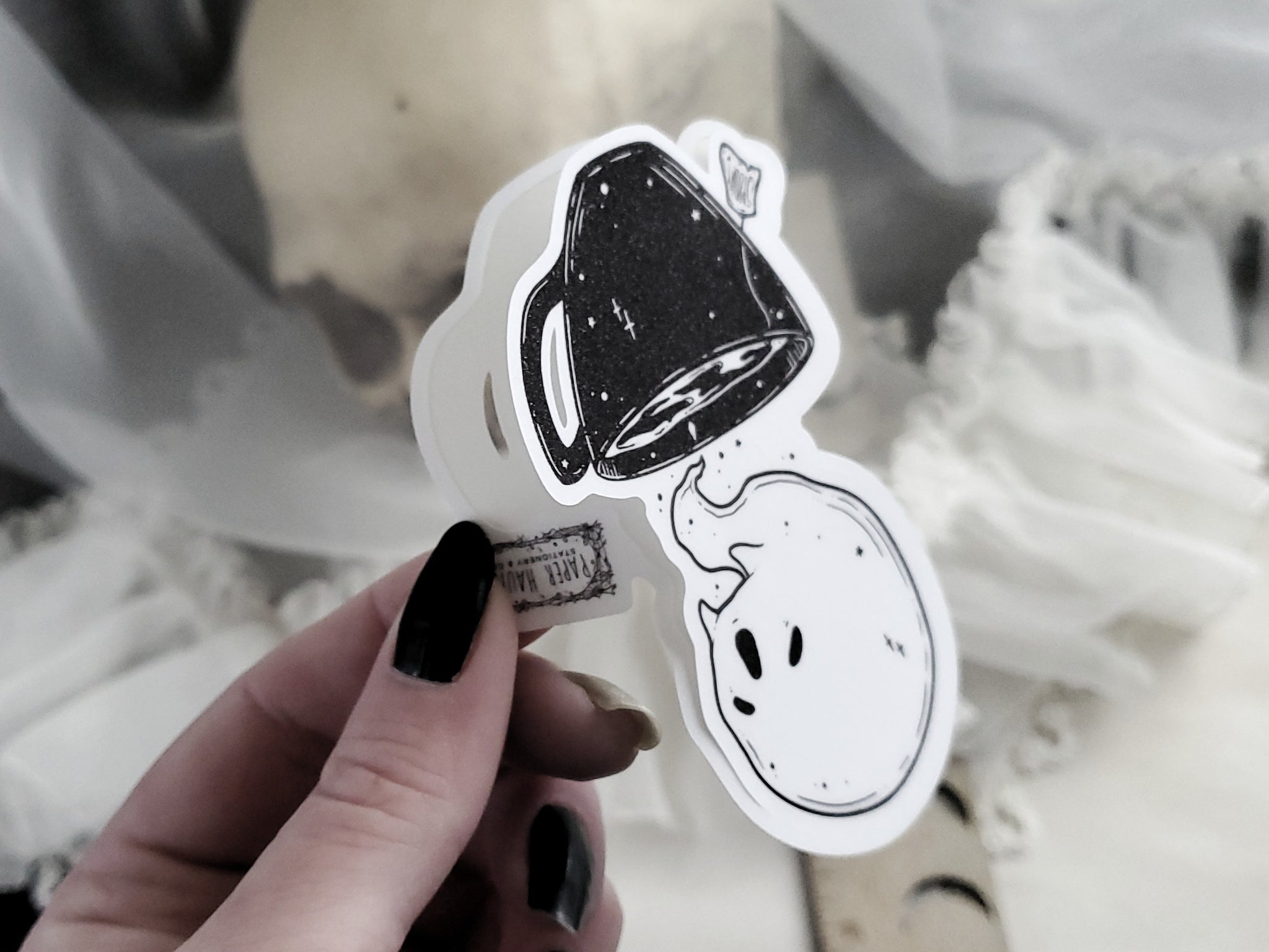 Ghost Tea sticker - Spooky Brew