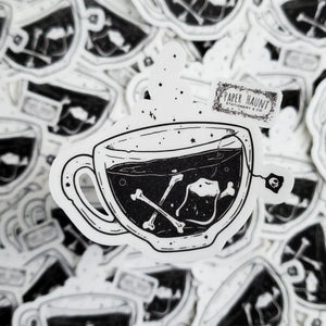 Bone Tea sticker - Spooky Brew