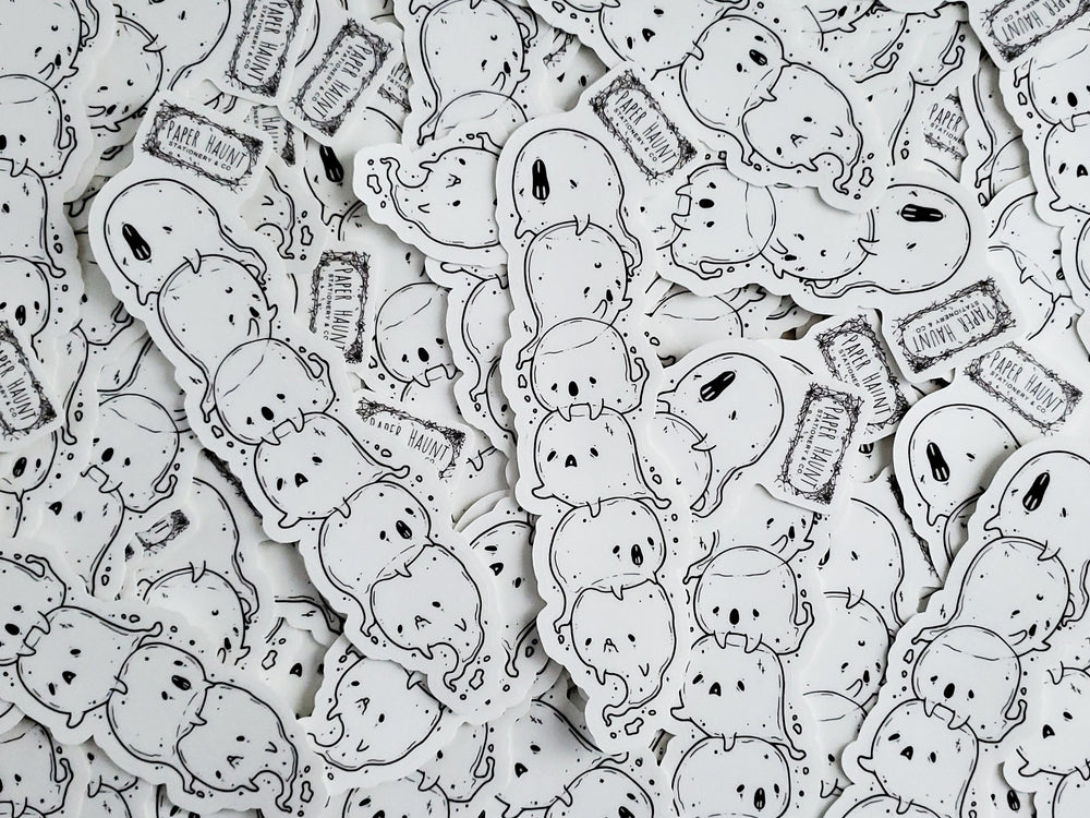 Ghost Pile sticker
