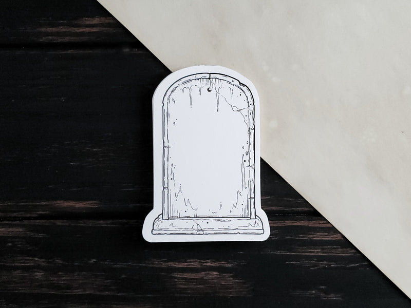 Tombstone mini Note Pad