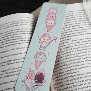 Ice Cream Ghost Bookmark