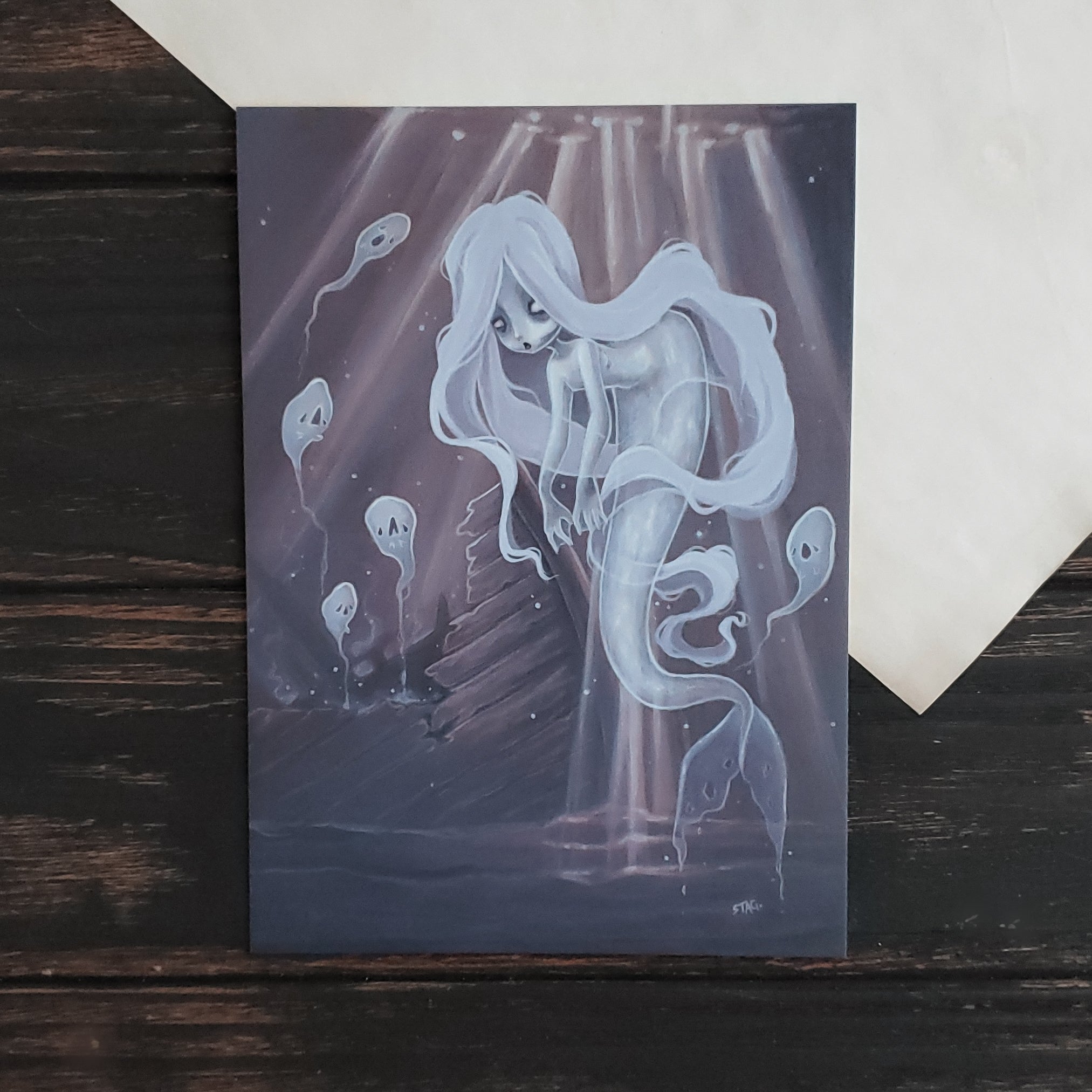 The Ghost Ship Art print