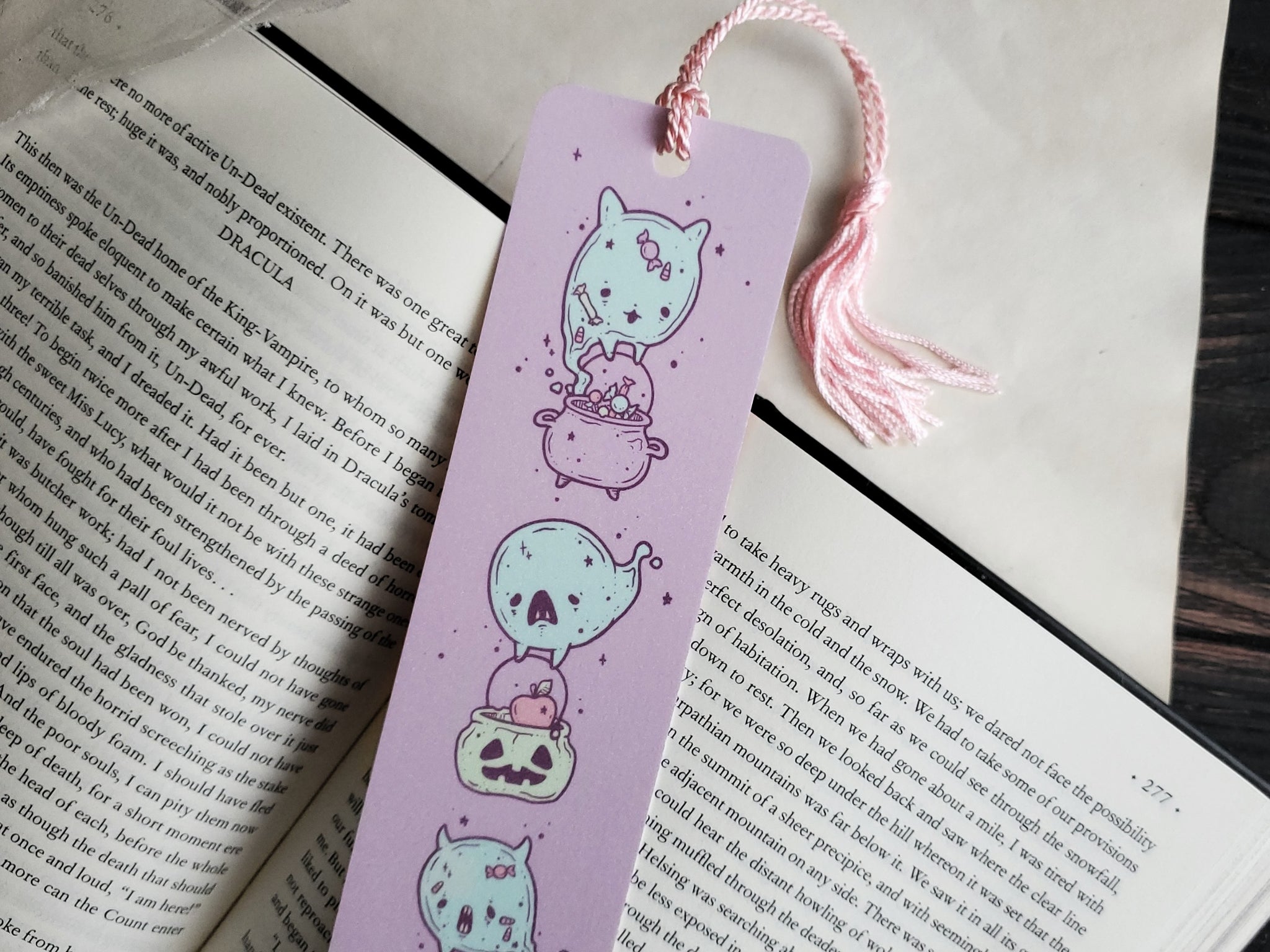 Trick r Treat Ghost Bookmark