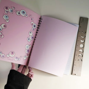 Pastel Eyeball Notebook