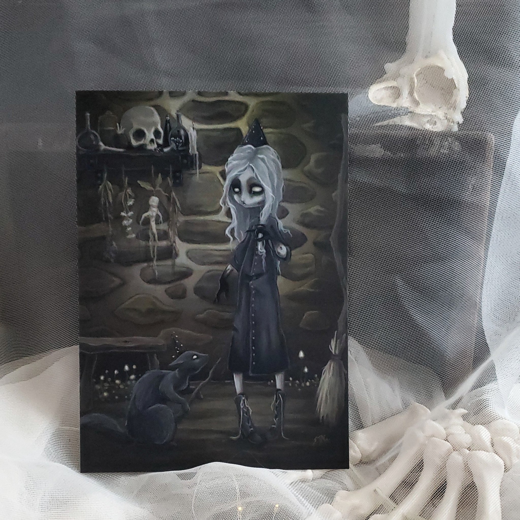 The Dark Conjurer Art print