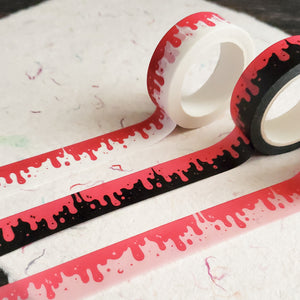 Pink Blood Drip WASHI Tape