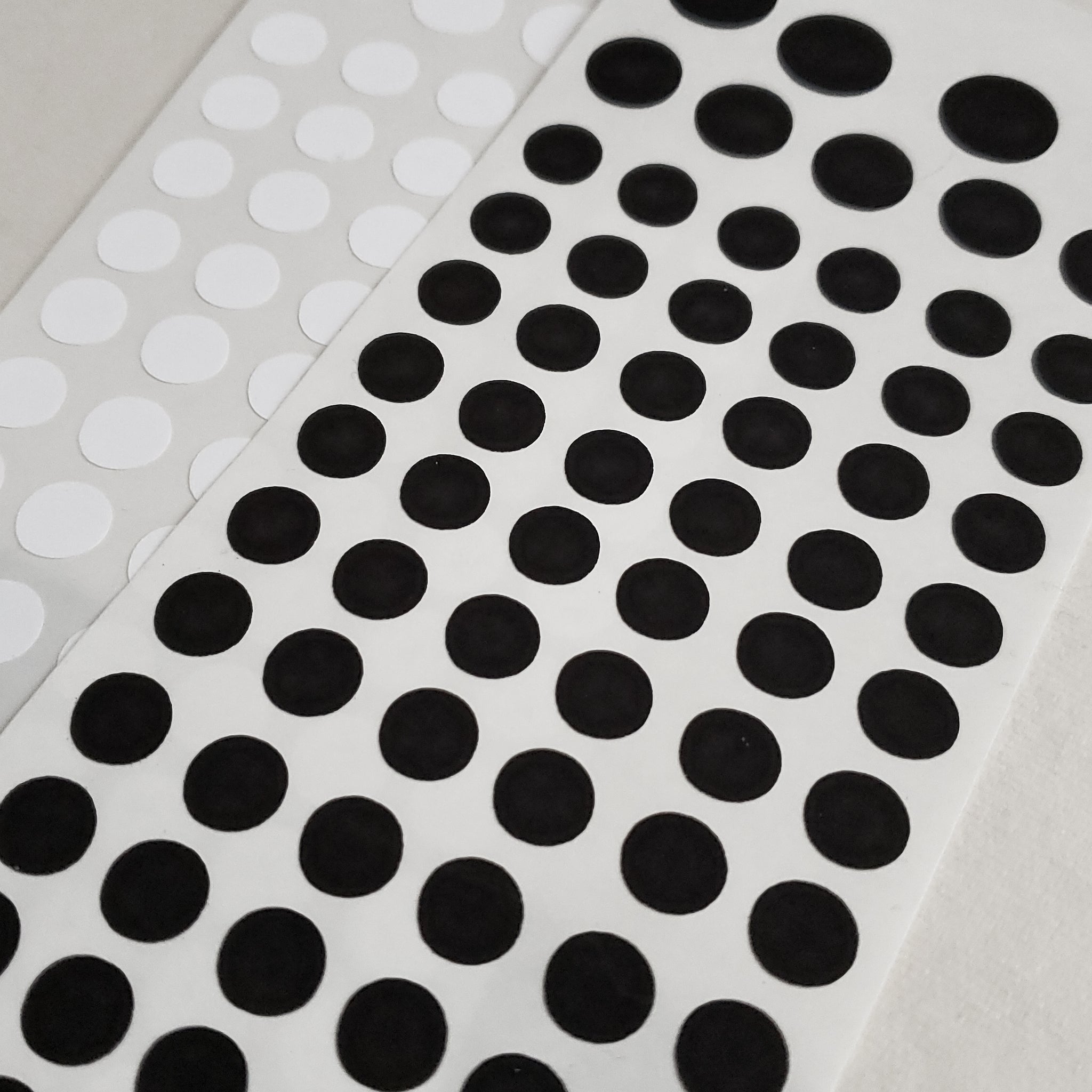 Black and White planner Dot sticker sheet