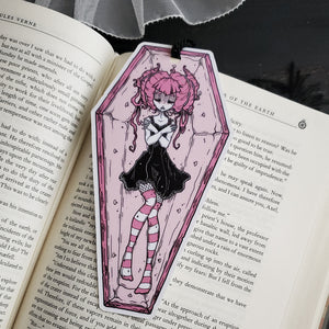 Vampire Coffin bookmark
