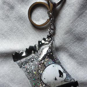 Spooky Boos- Candy shaker charm Keychain