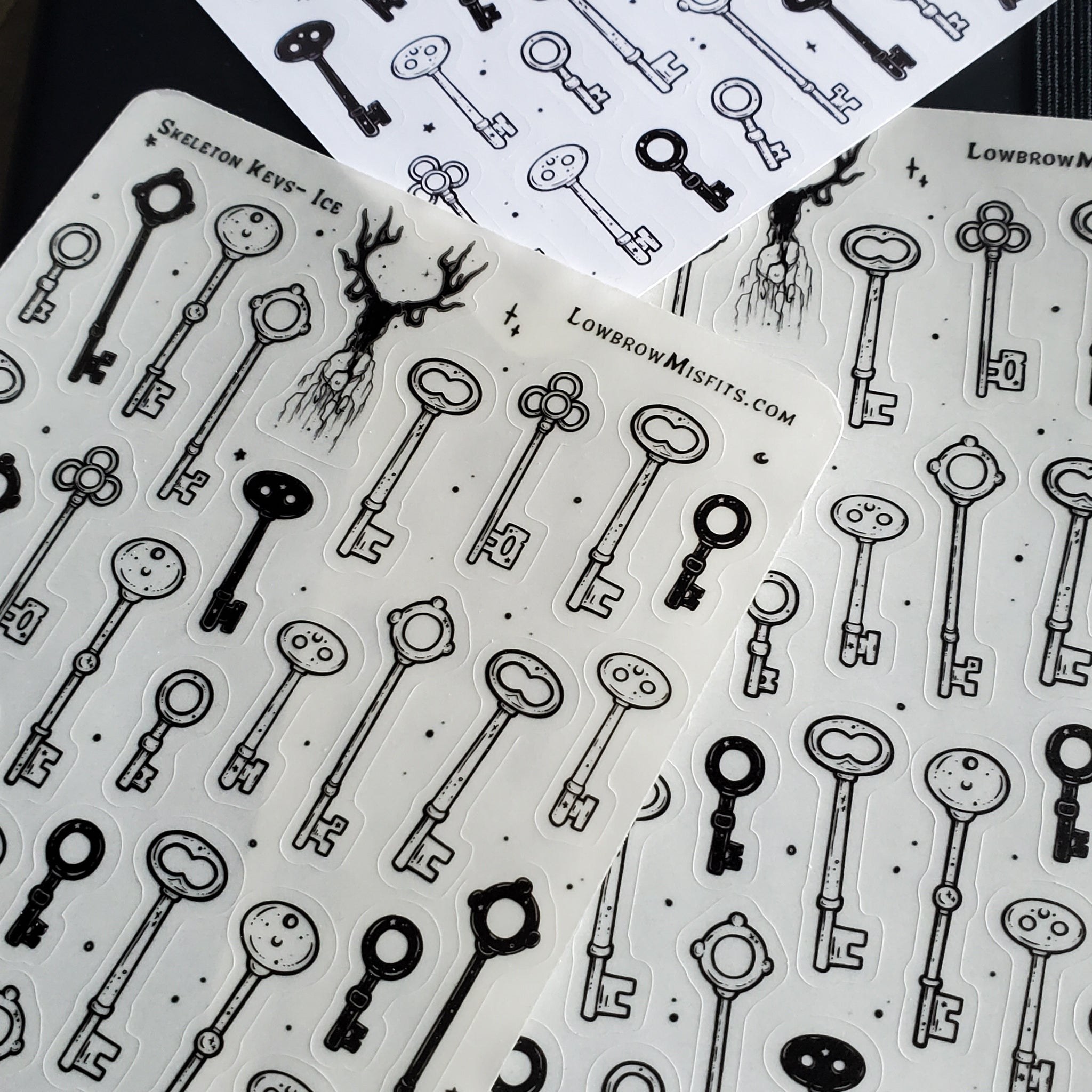 Skeleton Keys STICKER sheet set