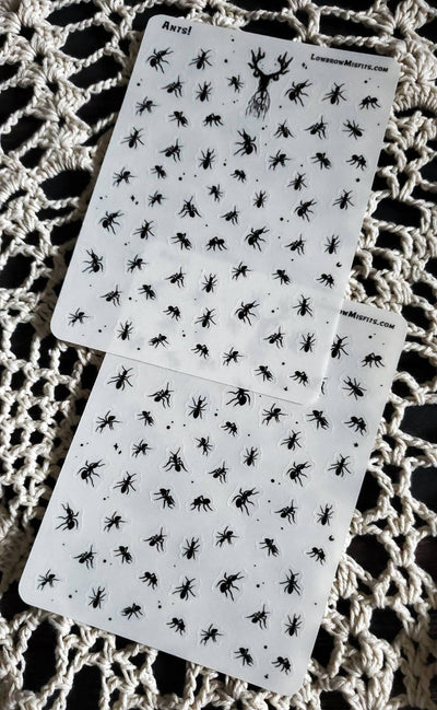 Ants sticker sheet