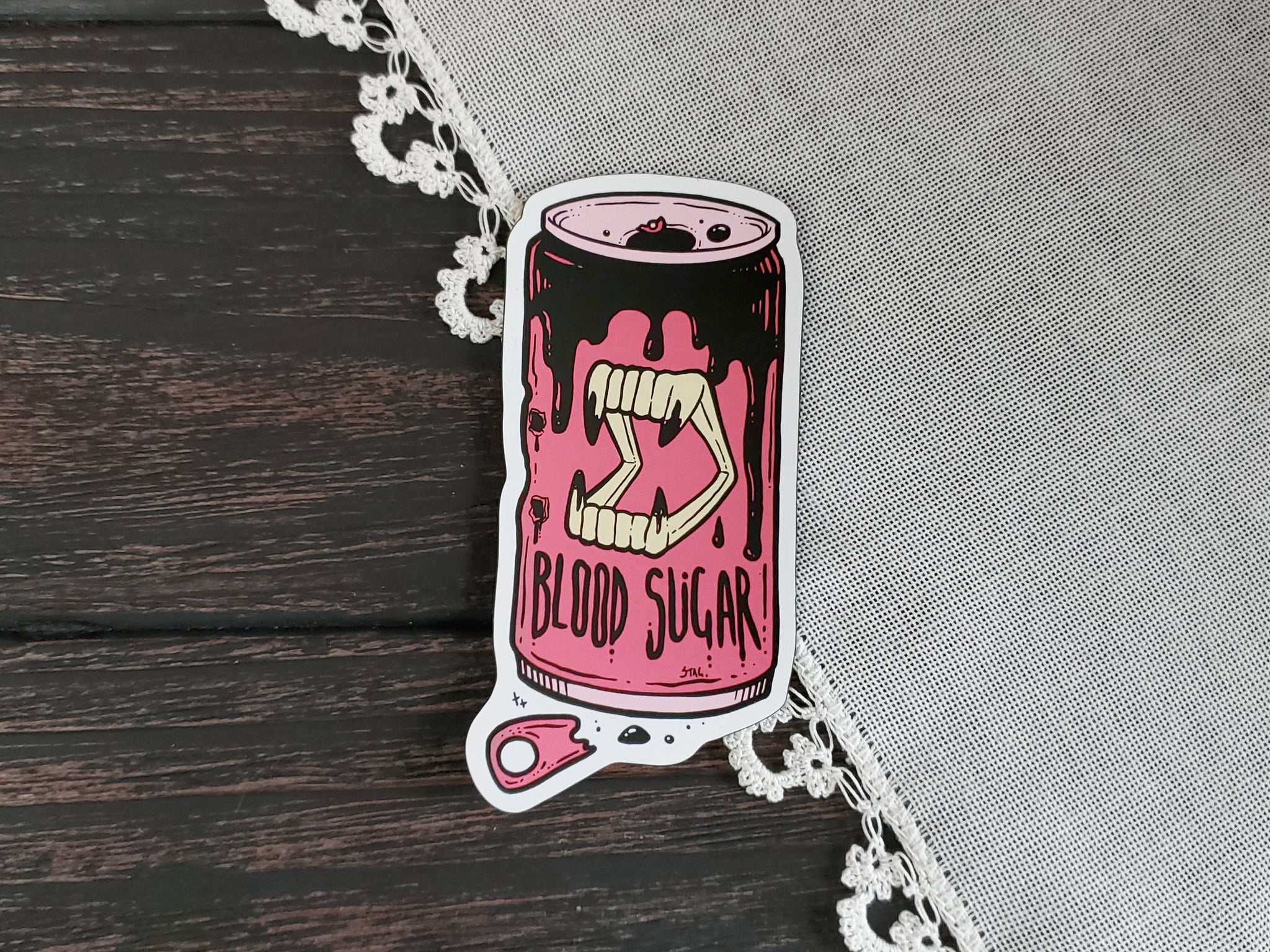 Blood Sugar Vampire SODA Magnet
