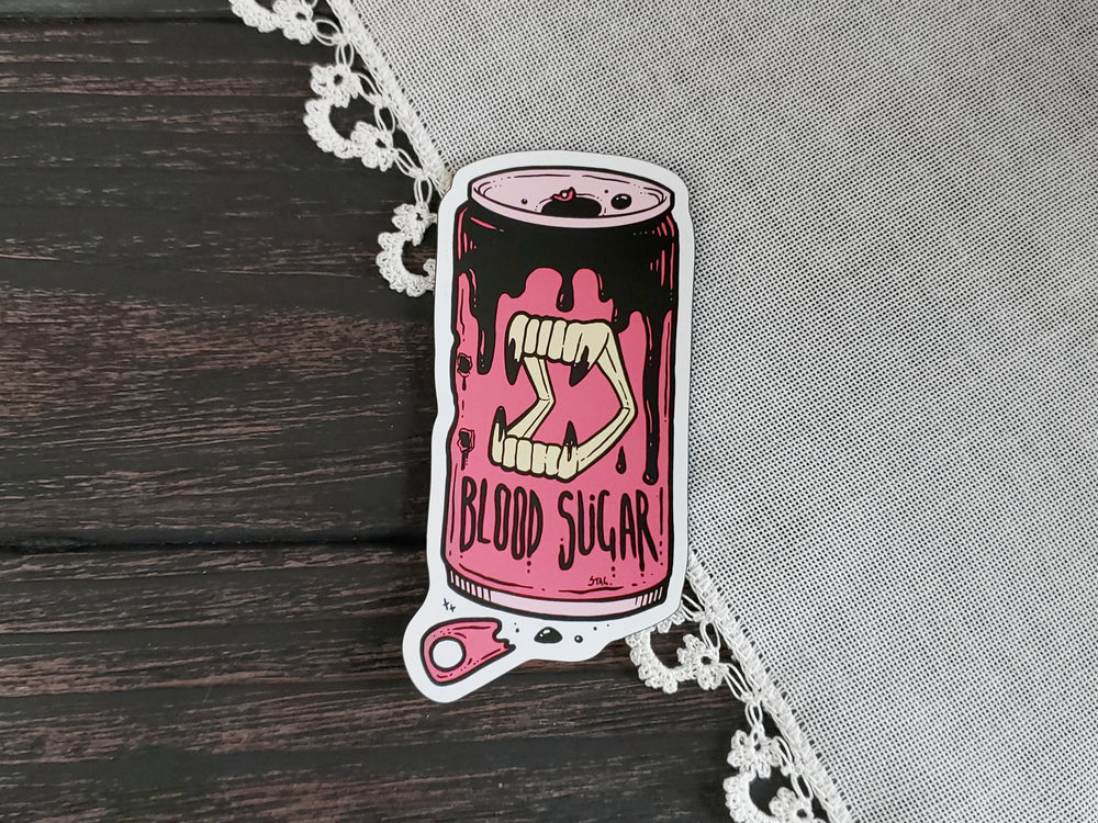 Blood Sugar Vampire SODA Magnet