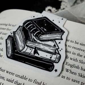 Witchy book stack Magnetic Bookmark