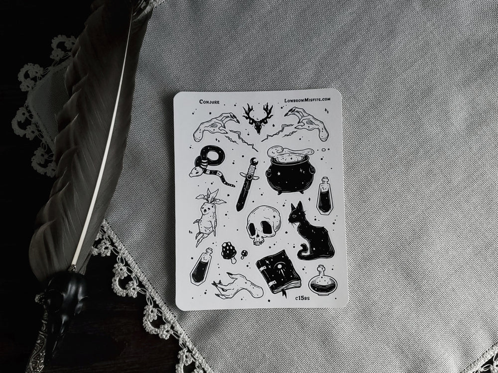 Conjure- Witch sticker sheet
