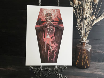 Fertile Soils coffin art prints- 2nd series