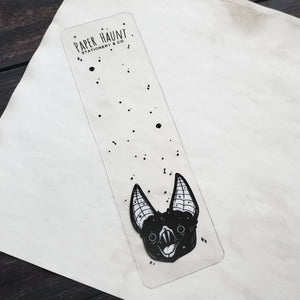Vampire Bat Washi card Bookmark