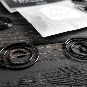 Spiral paperclips