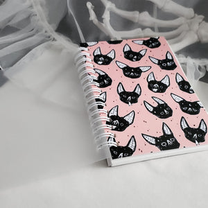 Pink vampire Bat reusable sticker book