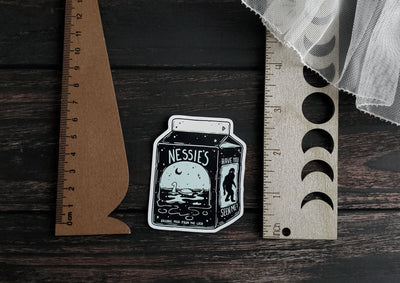 Nessie Milk Carton Magnet