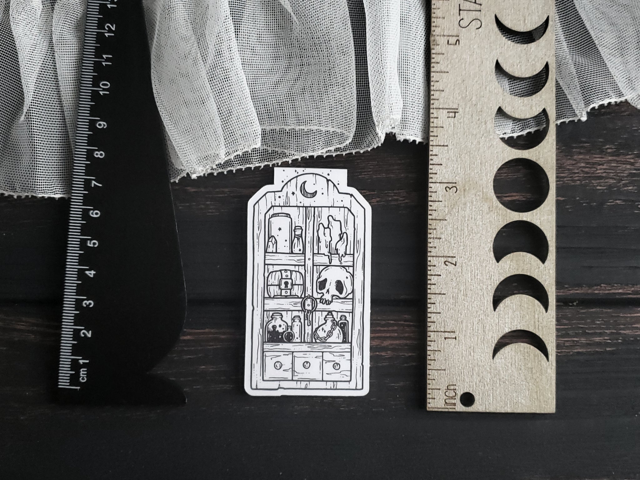 Potion Shelf Cabinet Magnetic Bookmark