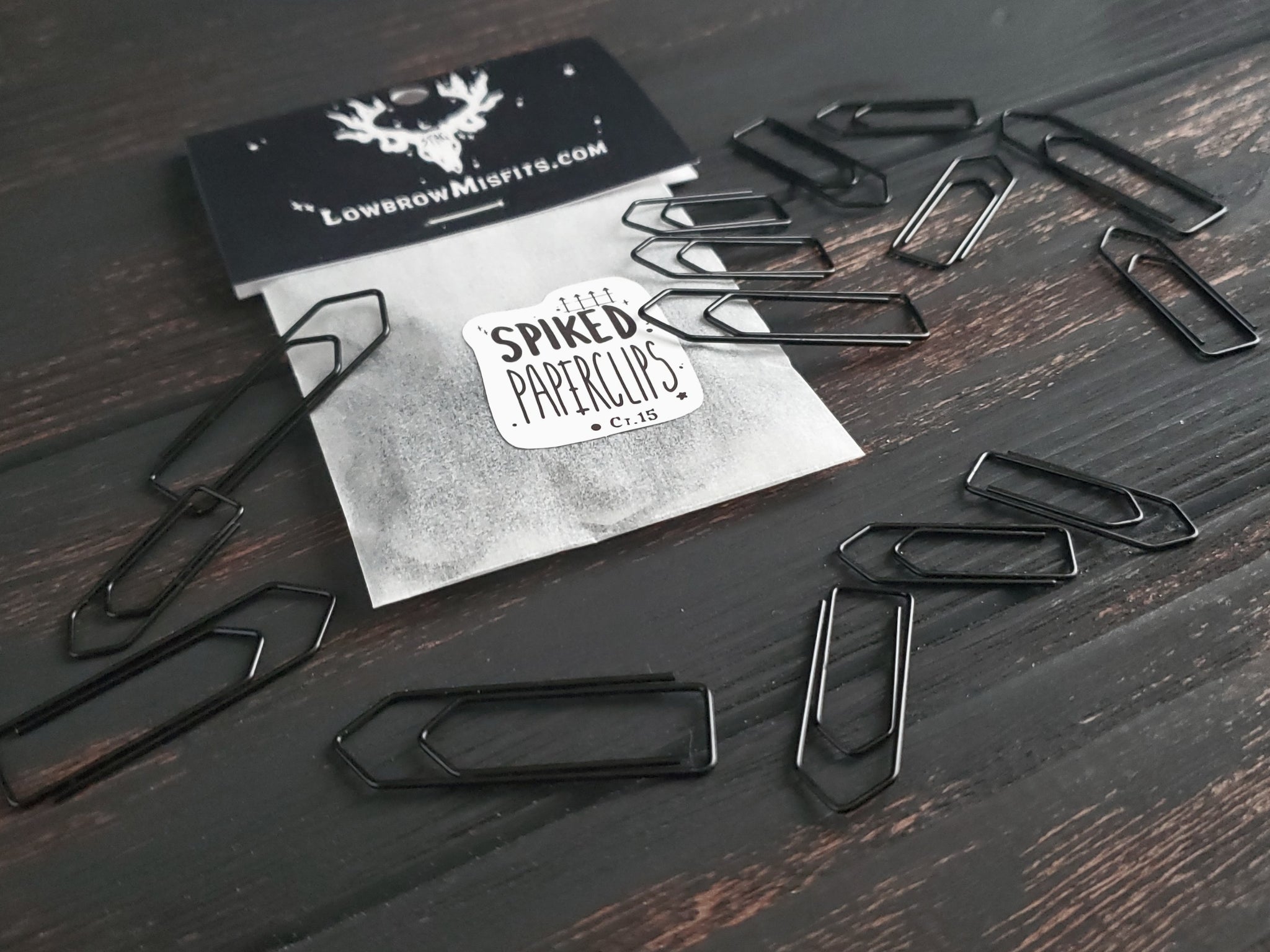 Spiked paperclips