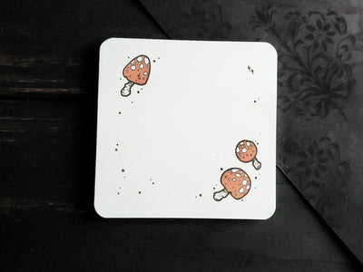 Red Toadstool Sticky Note
