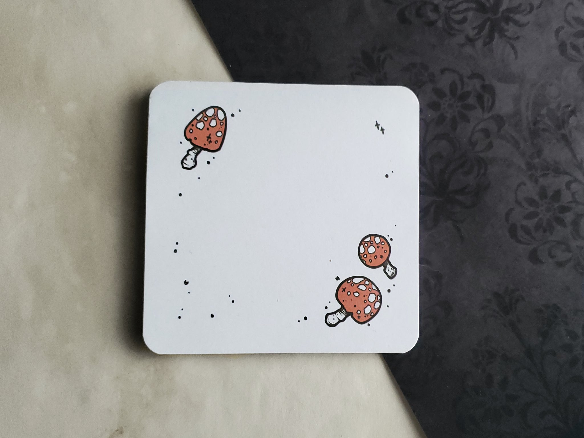 Red Toadstool Sticky Note